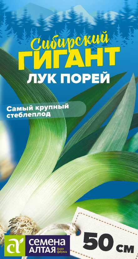 Лук Порей Сибирский Гигант/Сем Алт/цп 0,5 гр. СЕРИЯ СИБИРСКИЕ ГИГАНТЫ! Лук Порей Сибирский Гигант/Сем Алт/цп 0,5 гр. СЕРИЯ СИБИРСКИЕ ГИГАНТЫ!